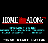 Home Alone screenshot 3 for Sega Game Gear